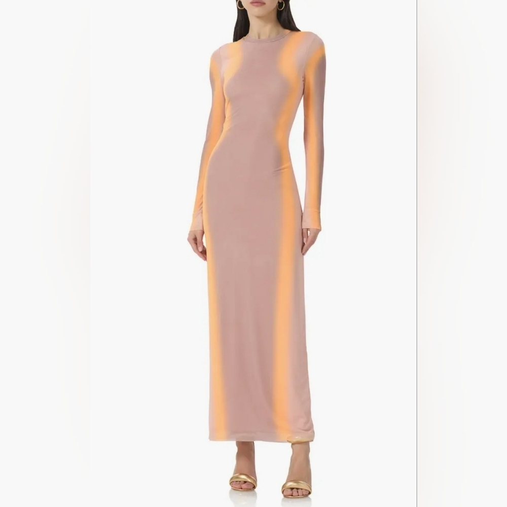 ⚡️Flash Sale⚡️AFRM Didi Long Sleeve Mesh Maxi Dress ~ XL